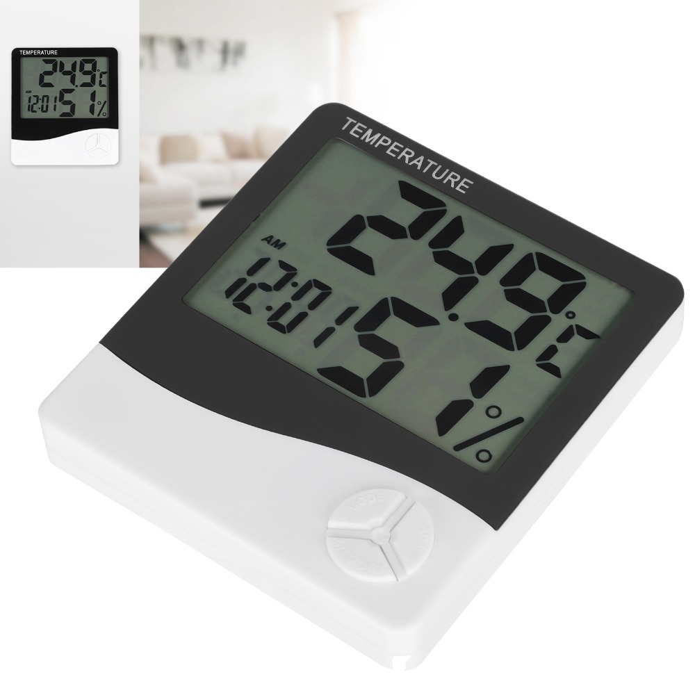 Large Display Screen Indoor Th - Thermometer Digital 评论和价格