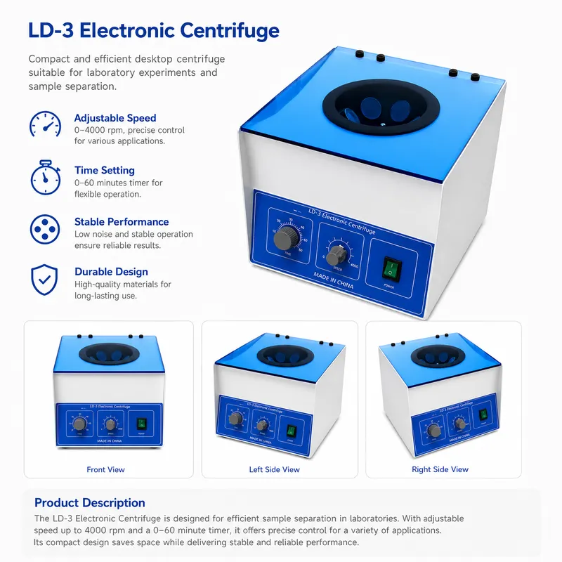 Laboratory Electric Centrifuge - Xlab Medical 评论和价格