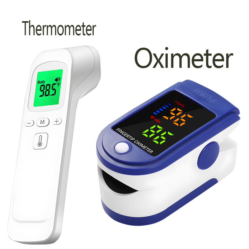 Non-Contact Temperature IR The - Pulse Oximeter 评论和价格