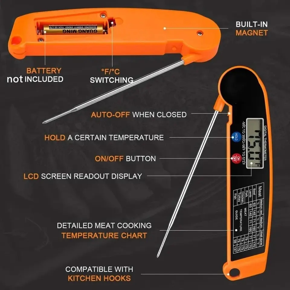 1Pc Digital Kitchen Food Therm - Thermometer Digital 评论和价格