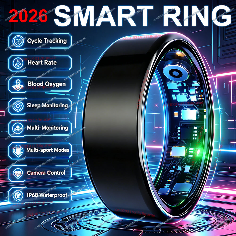 New Smart Ring Heart Rate Bloo - Blood Pressure Monitor 评论和价格