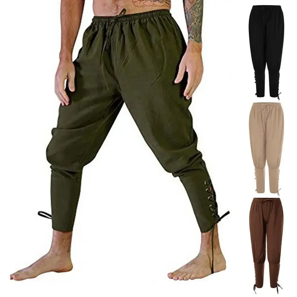 Adult Men Medieval Pirate Pant - Bandage 评论和价格