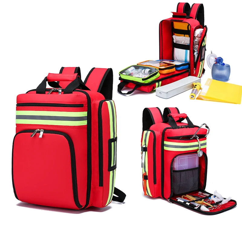 Emergency Rescue Backpacks Lar - First Aid Kit 评论和价格